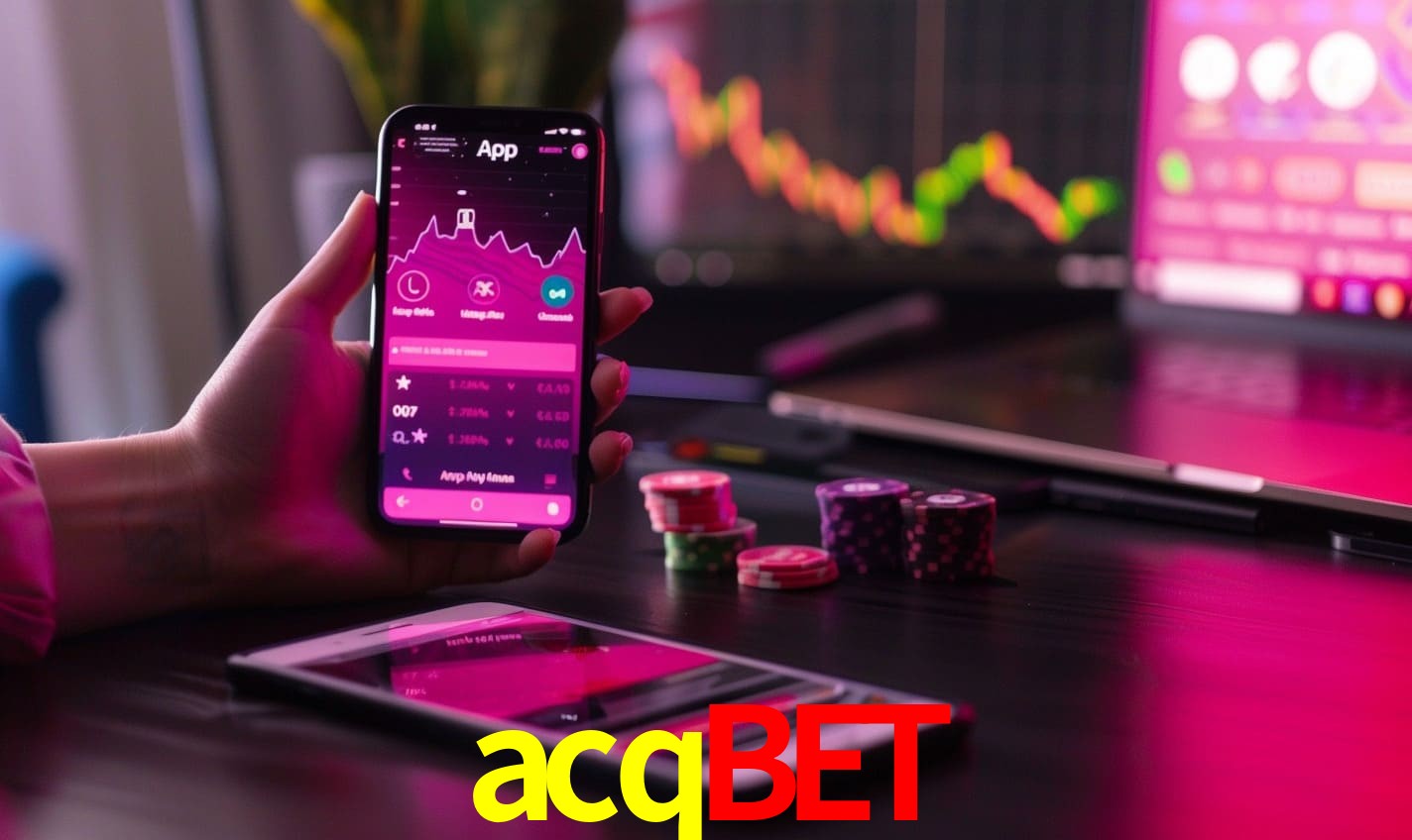 Comparação APP mobile vs versão web da acqbet
